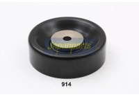 Deflection/Guide Pulley, V-ribbed belt