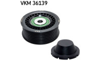Guide roller/deflection roller, Poly V-belt VKM 36139 SKF