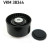Guide roller/deflection roller, Poly V-belt VKM 38344 SKF