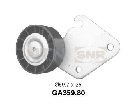Guide roller/deflection roller, Poly V-belt