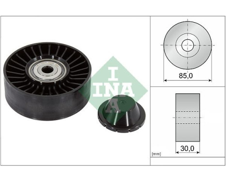 Guide roller/reversing roller, Poly V-belt 532 0920 10 Ina