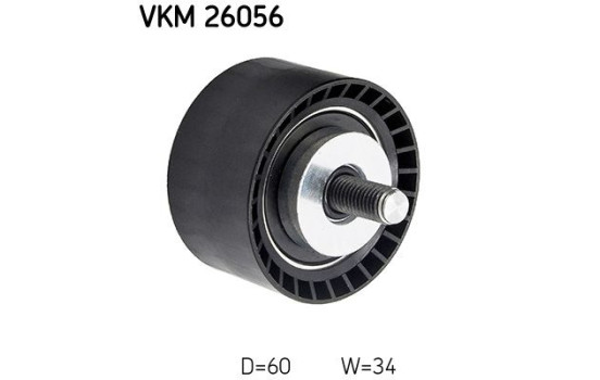 Guide roller, timing belt VKM 26056 SKF