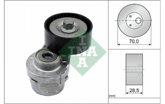 Tensioner Lever, v-ribbed belt 533 0061 20 Ina