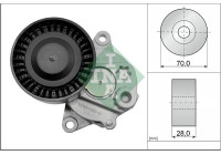 Tensioner Lever, v-ribbed belt 533001710 Ina