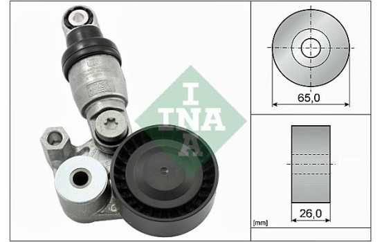 Tensioner Lever, v-ribbed belt 533012910 Ina