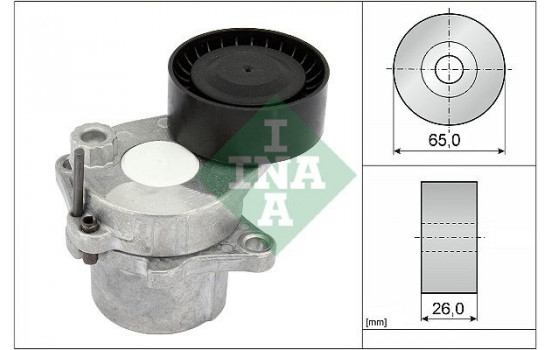 Tensioner Lever, v-ribbed belt 534 0444 10 Ina