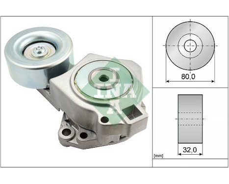 Tensioner Lever, v-ribbed belt 534 0468 10 Ina