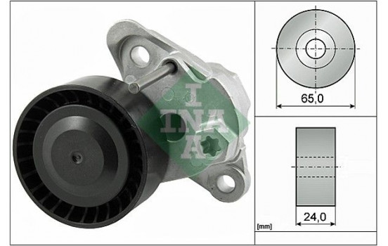 Tensioner Lever, v-ribbed belt 534 0497 10 Ina