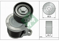 Tensioner Lever, v-ribbed belt 534 0591 10 Ina