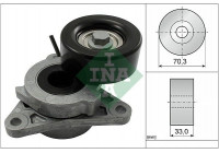 Tensioner Lever, v-ribbed belt 534 0606 10 Ina
