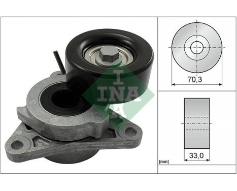 Tensioner Lever, v-ribbed belt 534 0606 10 Ina