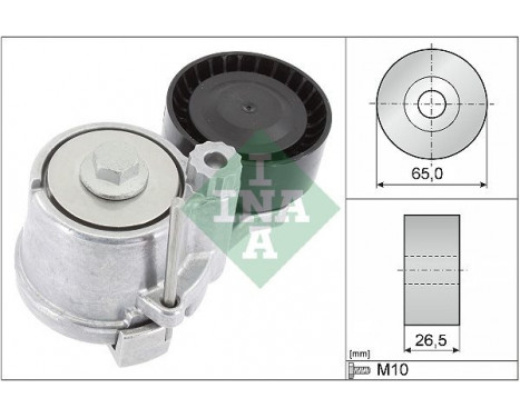 Tensioner Lever, v-ribbed belt 534 0661 10 Ina