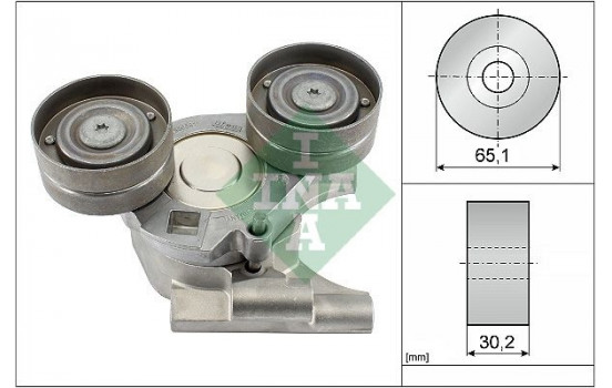 Tensioner Lever, v-ribbed belt 534 0682 10 Ina