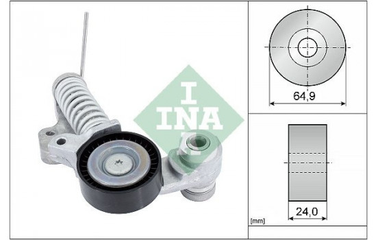 Tensioner Lever, v-ribbed belt 534 0702 10 Ina