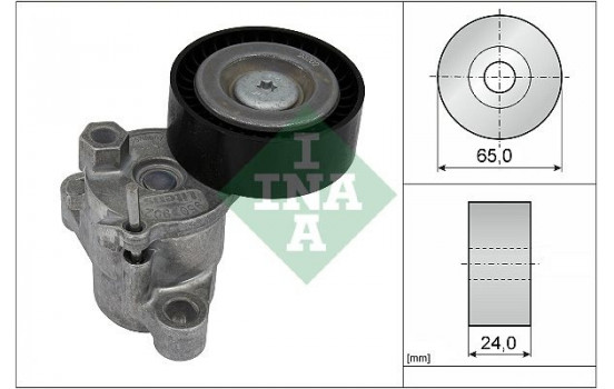 Tensioner Lever, v-ribbed belt 534 0729 10 Ina