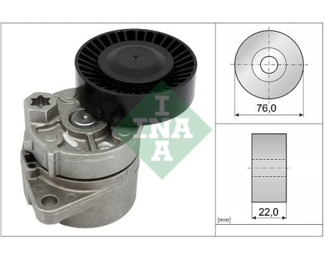 Tensioner Lever, v-ribbed belt 534001810 Ina