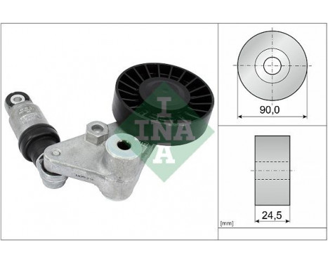 Tensioner Lever, v-ribbed belt 534003310 Ina