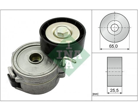 Tensioner Lever, v-ribbed belt 534006810 Ina