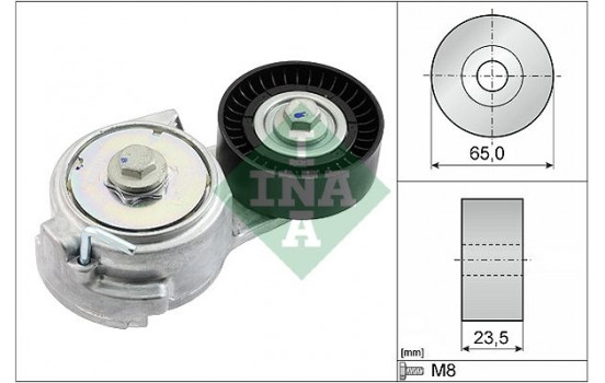 Tensioner Lever, v-ribbed belt 534006910 Ina