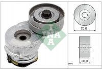 Tensioner Lever, v-ribbed belt 534008230 Ina