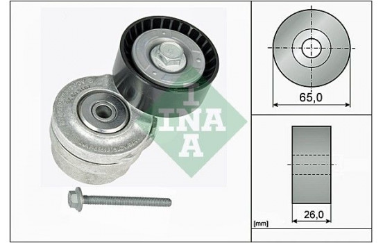 Tensioner Lever, v-ribbed belt 534010120 Ina