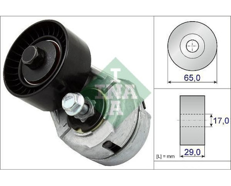 Tensioner Lever, v-ribbed belt 534010920 Ina