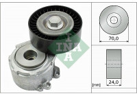 Tensioner Lever, v-ribbed belt 534011020 Ina