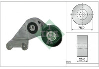 Tensioner Lever, v-ribbed belt 534013330 Ina