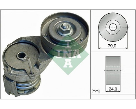 Tensioner Lever, v-ribbed belt 534013830 Ina, Image 2