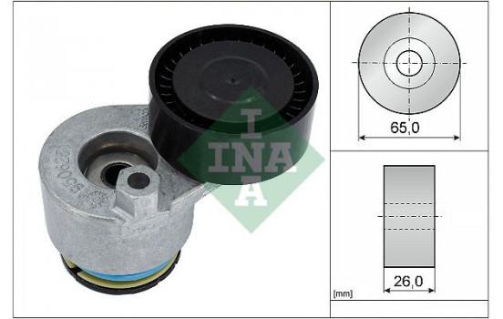 Tensioner Lever, v-ribbed belt 534014130 Ina