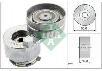 Tensioner Lever, v-ribbed belt 534014230 Ina