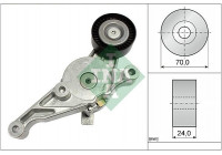 Tensioner Lever, v-ribbed belt 534015110 Ina