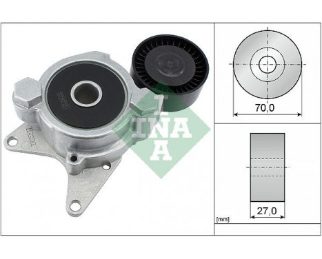 Tensioner Lever, v-ribbed belt 534017410 Ina