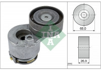 Tensioner Lever, v-ribbed belt 534024010 Ina