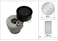 Tensioner Lever, v-ribbed belt 534026910 Ina