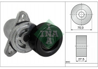 Tensioner Lever, v-ribbed belt 534030610 Ina