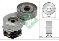 Tensioner Lever, v-ribbed belt 534032110 Ina