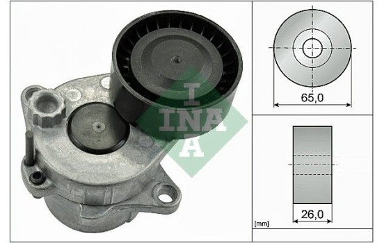Tensioner Lever, v-ribbed belt 534033710 Ina, Image 2