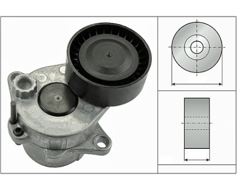 Tensioner Lever, v-ribbed belt 534033710 Ina