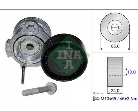 Tensioner Lever, v-ribbed belt 534035310 Ina