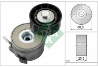 Tensioner Lever, v-ribbed belt 534040010 Ina