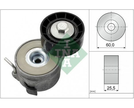 Tensioner Lever, v-ribbed belt 534040010 Ina