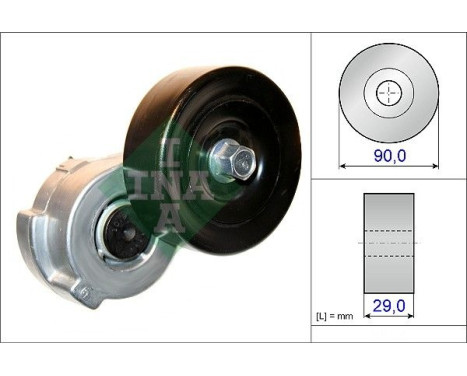 Tensioner Lever, v-ribbed belt 534042110 Ina