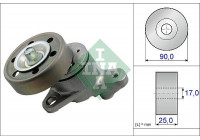 Tensioner Lever, v-ribbed belt 534043710 Ina