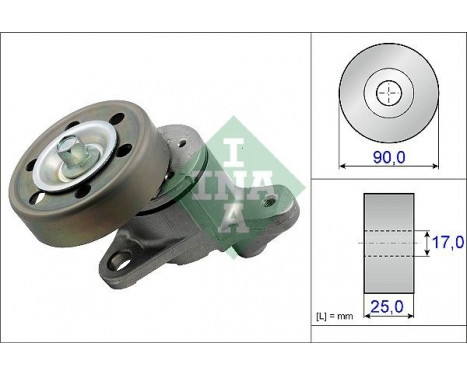 Tensioner Lever, v-ribbed belt 534043710 Ina