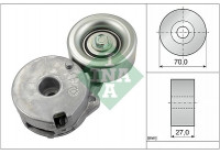 Tensioner Lever, v-ribbed belt 534044210 Ina