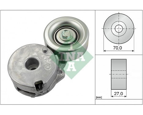 Tensioner Lever, v-ribbed belt 534044210 Ina