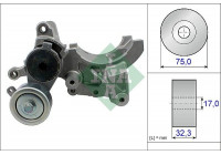 Tensioner Lever, v-ribbed belt 534045210 Ina