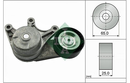 Tensioner Lever, v-ribbed belt 534053510 Ina