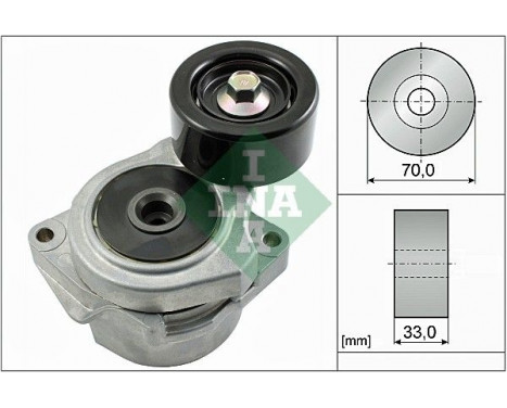 Tensioner Lever, v-ribbed belt 534053610 Ina